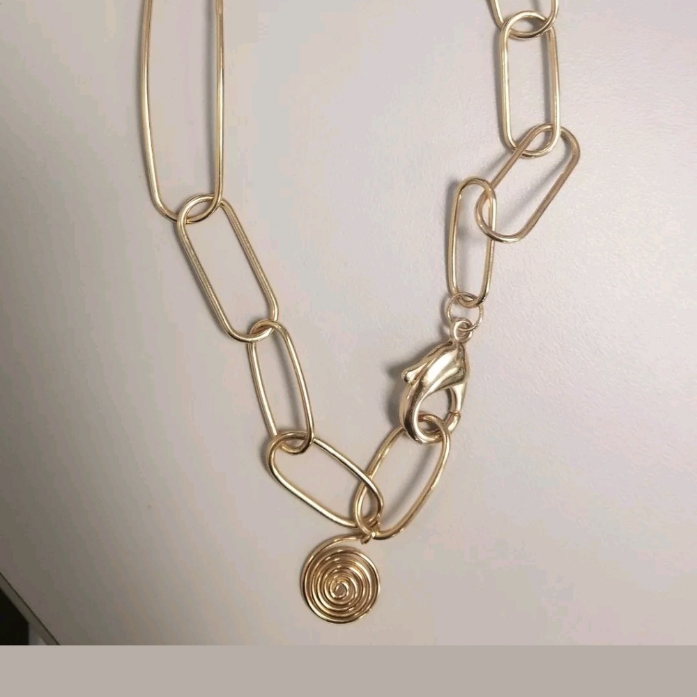 18K Gold Necklace and Bracelet by Localeclectic